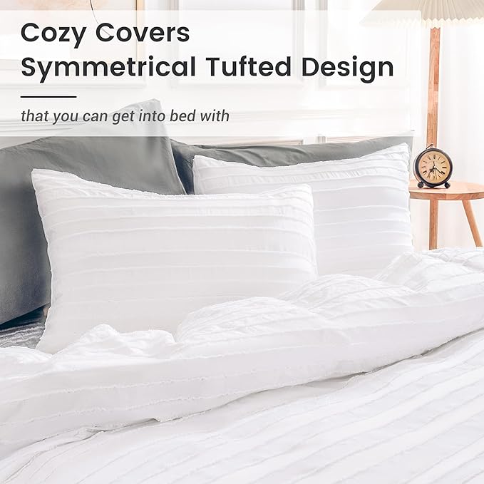 NEXHOME PRO Twin Duvet Cover, Soft and Lightweight 100% Washed 100% Washed - Image 8