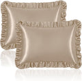 Homiest Ruffle Satin Pillowcase by Homiest