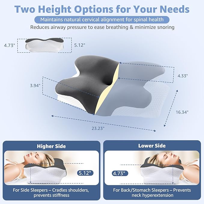 Cervical Pillow for Neck Pain Relief - Image 6