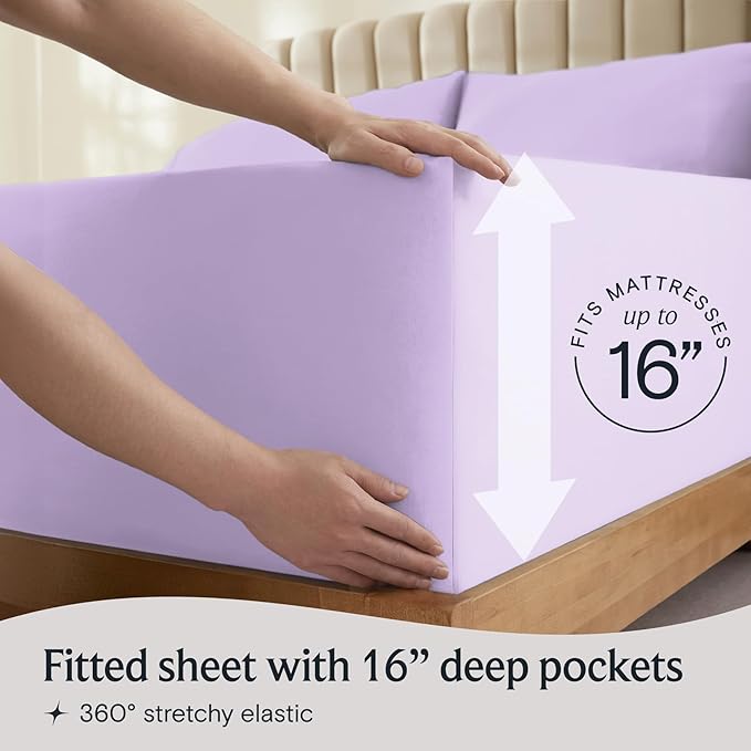 LuxClub Twin XL Sheets - Image 6