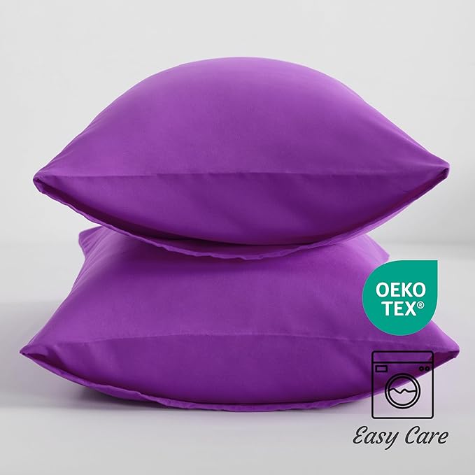 NTBAY King Pillow Cases Set of 2, 2 Pack Brushed Microfiber 20x36 Pillow Cases - Image 3