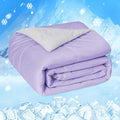 HOMFINE Cooling Comforter Queen Size, Japanese Double-Sided Cold Tech Fabric by HOMFINE