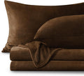 BEDELITE Flannel Sheets Queen Size Brown by BEDELITE