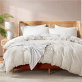 Nestl Off White California King Duvet Cover Sets by Nestl