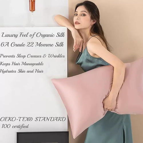 100% Mulberry Silk Pillowcase - Image 2