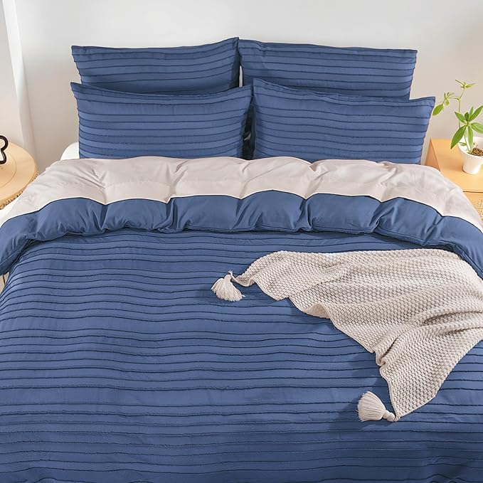NEXHOME PRO Twin Duvet Cover, 2 Pieces Boho Tufted Duvet Cover Set, Soft and - Image 7