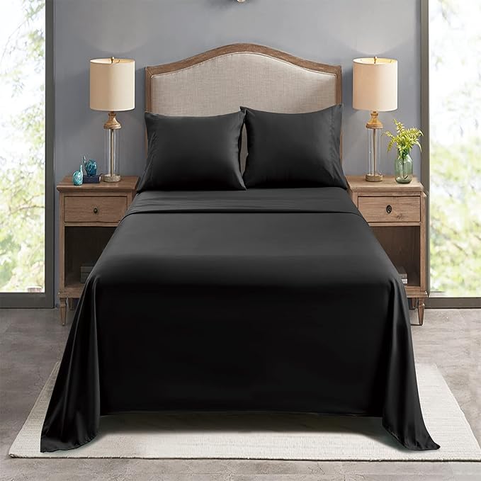 FreshCulture King Flat Sheets Only, Soft Microfiber Bedding Sheets - Image 7