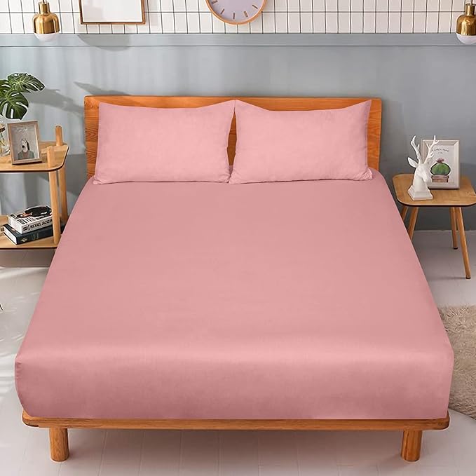 ROYALE LINENS 300 Thread Count 100% Long Staple Combed Cotton Fitted Sheet Full - Image 9