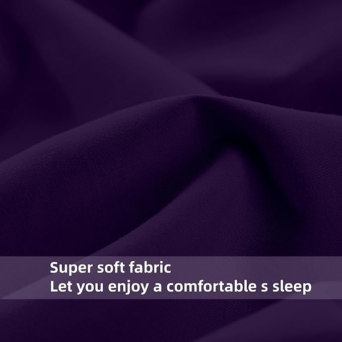 HBHLFZ Twin XL Fitted Sheet Only, Soft Breathable Bottom Sheet - Image 4