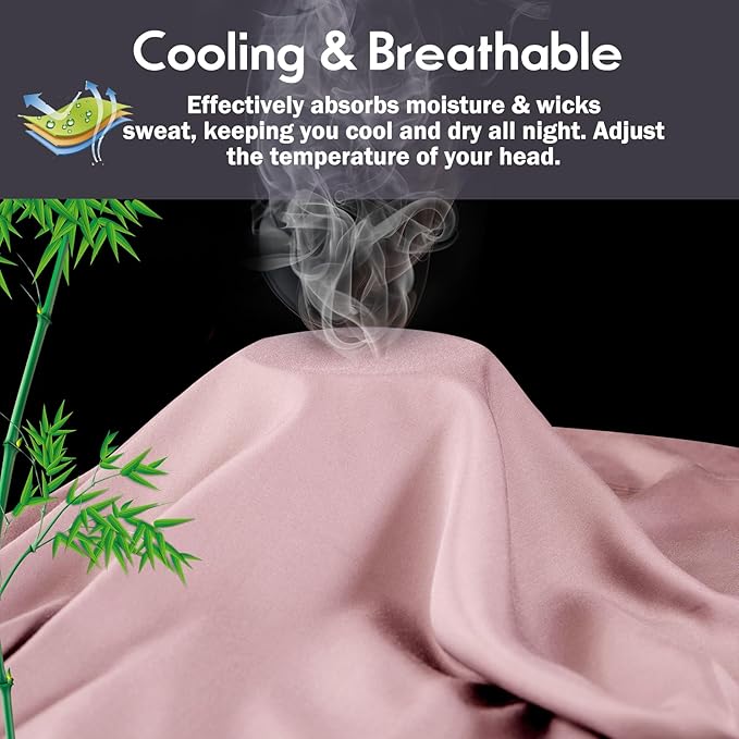 Body Pillowcase with Zipper Cooling Viscose from Bamboo Zippered Pillowcases - Image 3