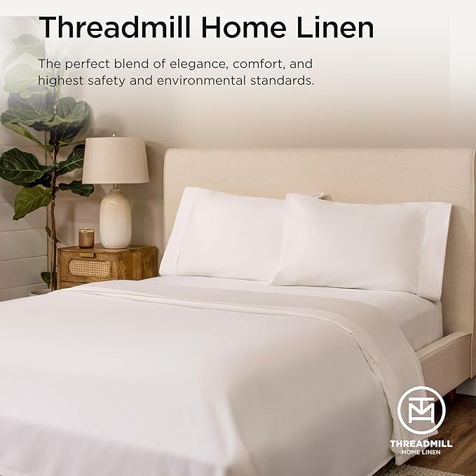 Threadmill Luxury 800 Thread Count King 100% Cotton Sheets - Image 8