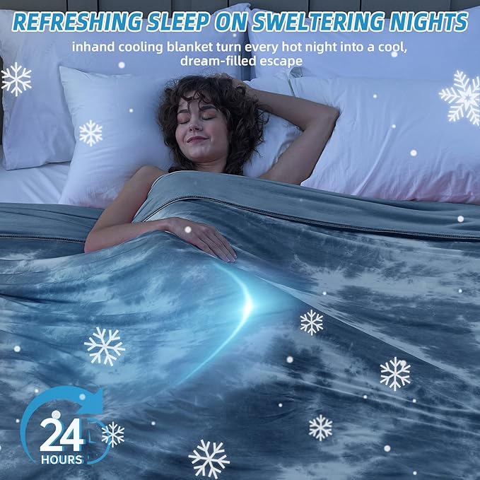 inhand Cooling Throw Blanket, Cooling Blankets - Image 5