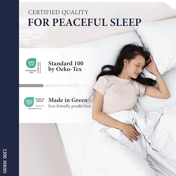 100% Egyptian Cotton King Size Sheets Set - Image 6
