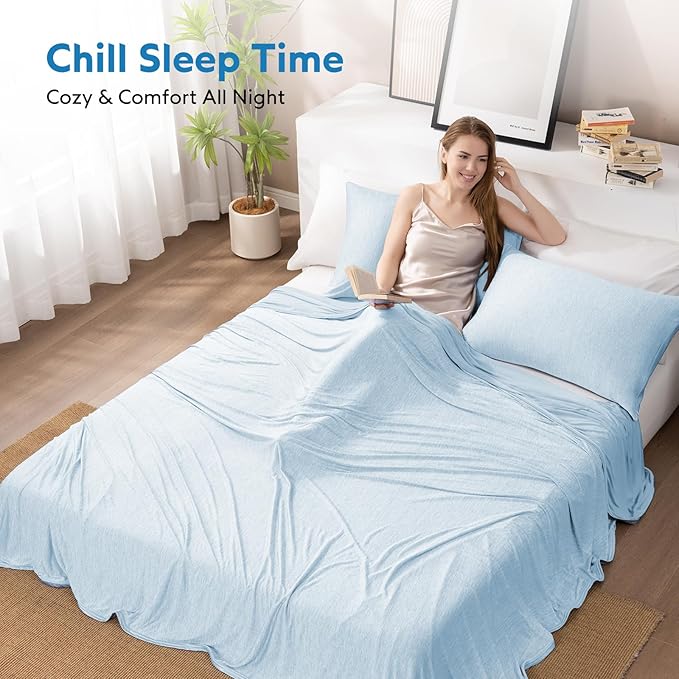 HOMFINE Cooling Blankets for Hot Sleepers - Image 3