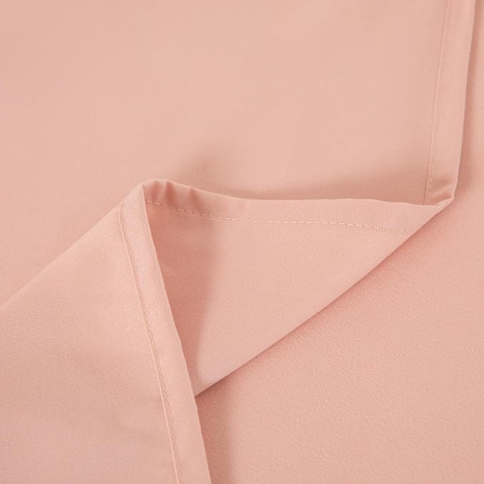 Twin Flat Sheet Only，66x96Inch Lotus Pink - Image 6