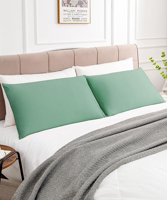 Warmstar Cotton Pillow Cases King Size Set of 2, 600 Thread Count Pillowcases - Image 2