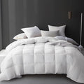 Hotel Grand Luxury White Goose Feather Down Fiber Comforter Twin Size, 100% by Unknown