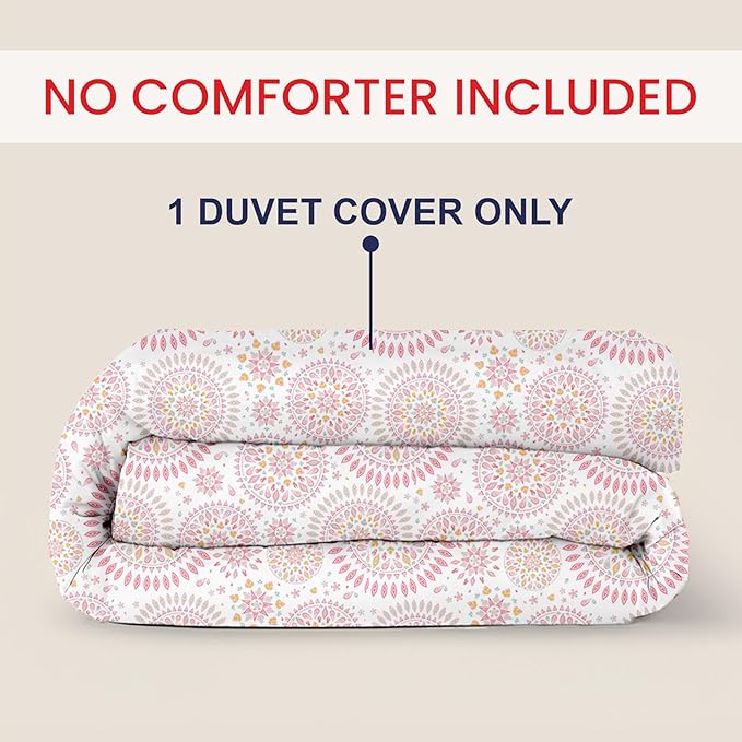 Kotton Culture 1 Pc California King Size Duvet Cover Only -100% Egyptian Cotton - Image 2