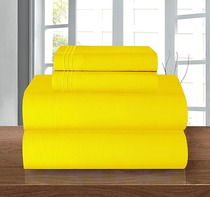 Elegant Comfort Luxury Quality Microfiber 4-Piece 1500 Premium Hotel Sheet - Image 2
