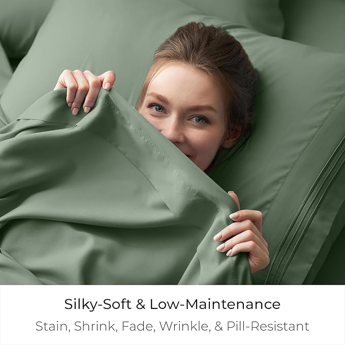Mellanni Twin Size Flat Sheet - Image 5