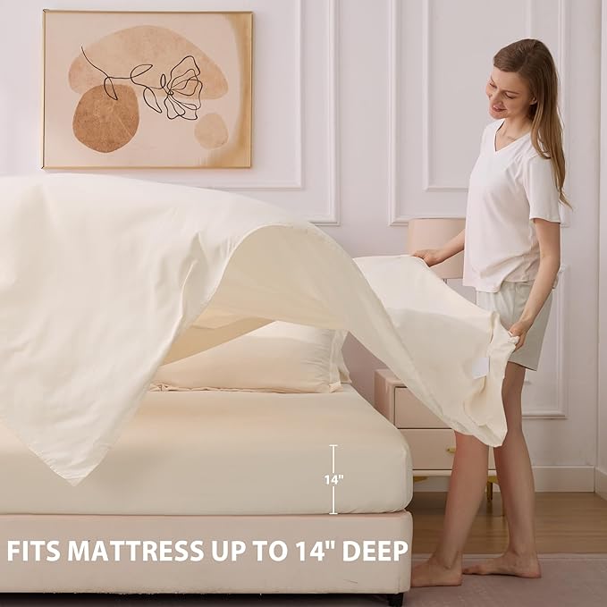 King Comforter Set Beige - Image 6