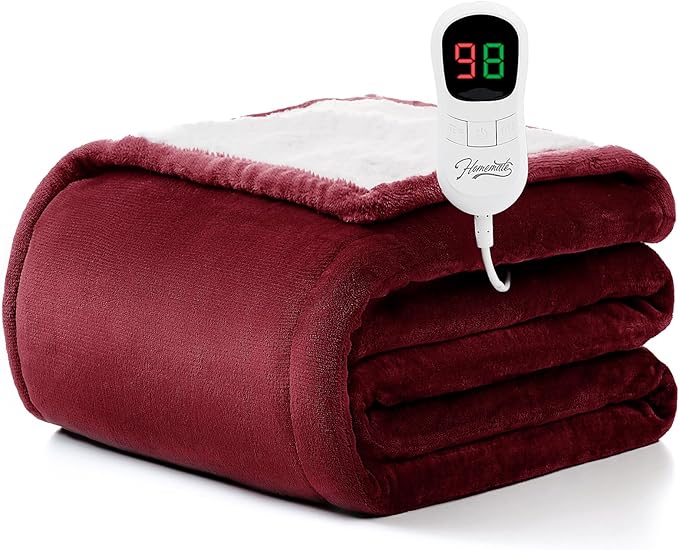 Homemate Electric Heated Blanket Twin Size by Homemate