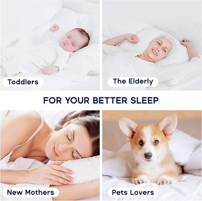 SLEEP ZONE Waterproof Twin Mattress Pad, Soft Mattress Topper, Fitted Mattress - Image 6
