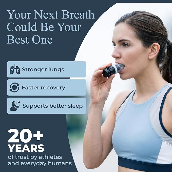 Expand-A-Lung | Breathing Exercise Fitness Trainer | Inspiratory Muscle - Image 3