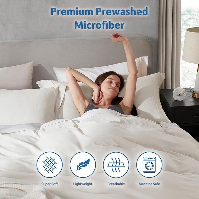 Nestl Off White Duvet Cover Full Size - Image 6