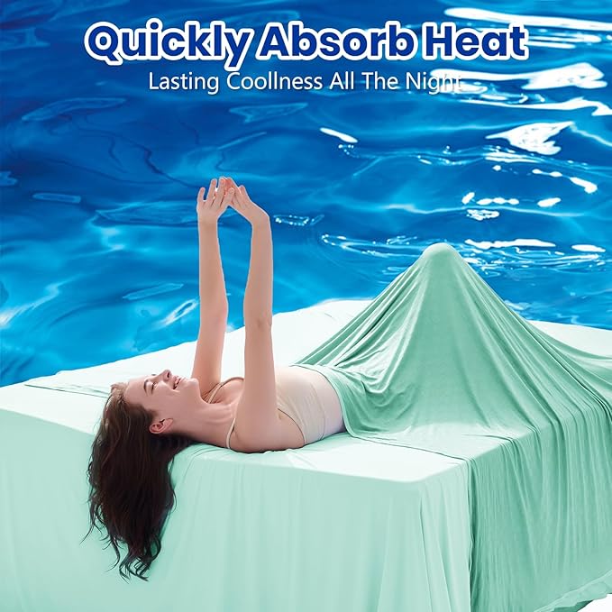 Topcee Cooling Blanket Queen Size- 90"x90" Summer Cooling Throw Blanket - Image 2