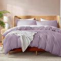 Nestl Dusty Purple Duvet Cover King Size by Nestl