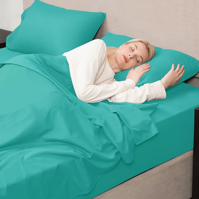 Mejoroom Bed Sheets Set, Extra Soft Luxury King Size Sheets - Image 6