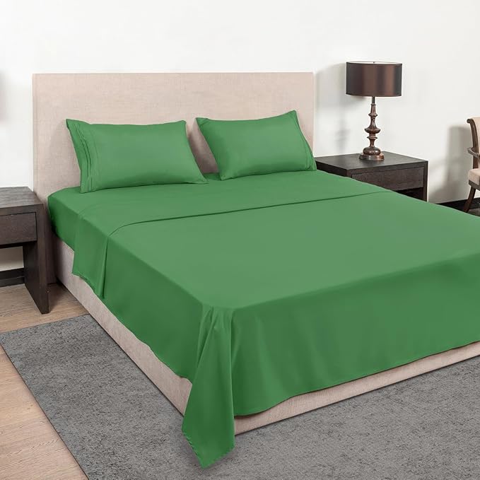 Mejoroom King Size Bed Sheet Set - Image 2
