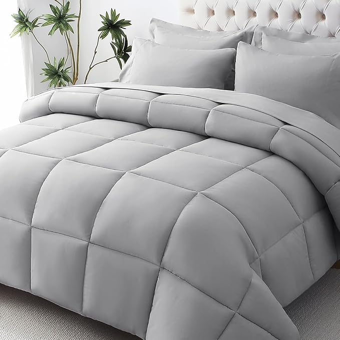 JOLLYVOGUE Twin XL Comforter Set, Ultra-Soft Bed in a Bag Twin XL Size 5 Pieces by JOLLYVOGUE