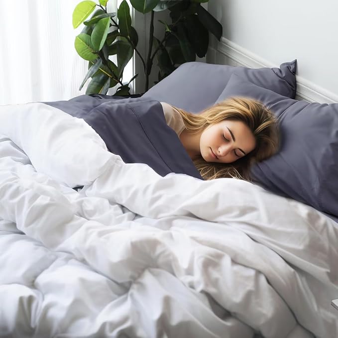 Bamboo Viscose Flat Sheets Only, 400 Thread Count Sateen Weave Twin Size Flat - Image 5