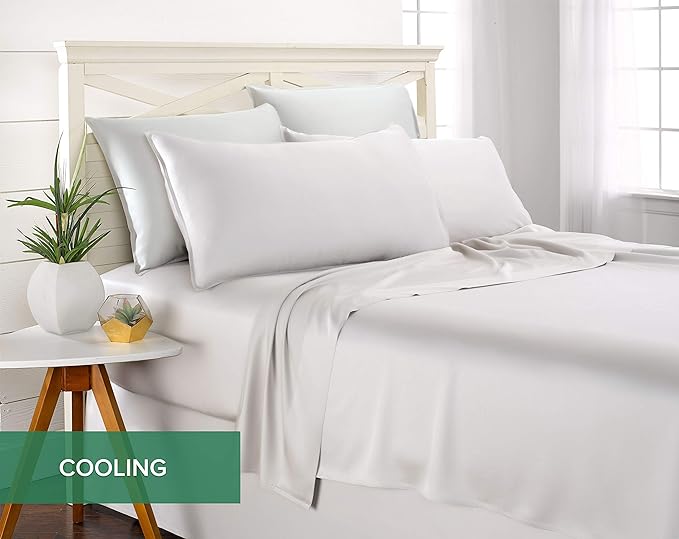 Pure Bamboo Split King Sheets, Genuine 100% Organic Viscose Derived from Bamboo - Image 5