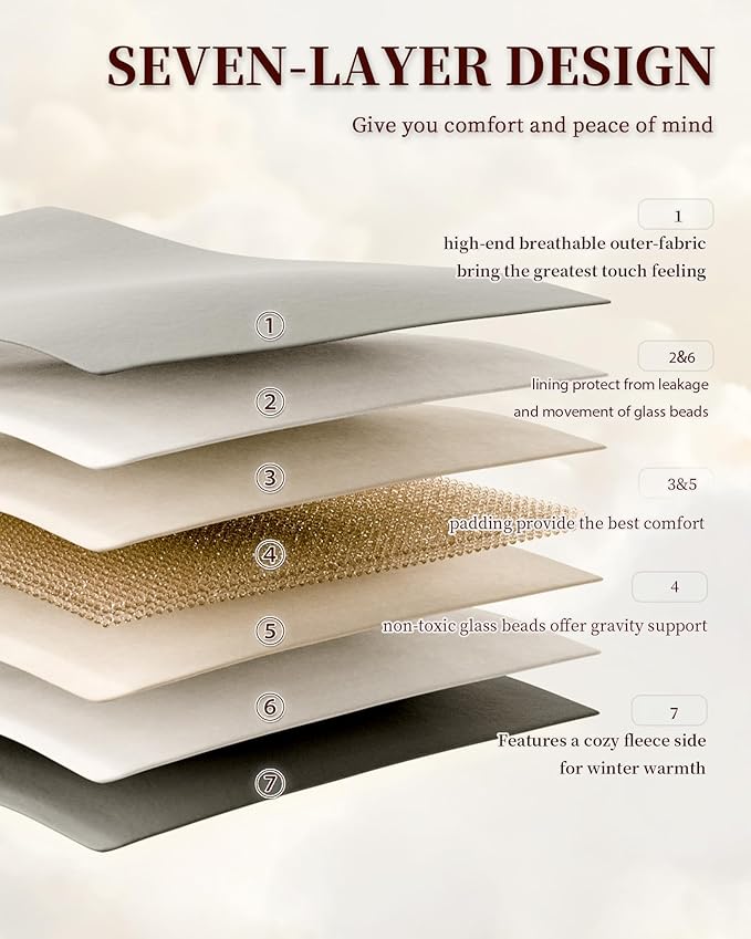 L'AGRATY King Size Weighted Blanket - Image 6