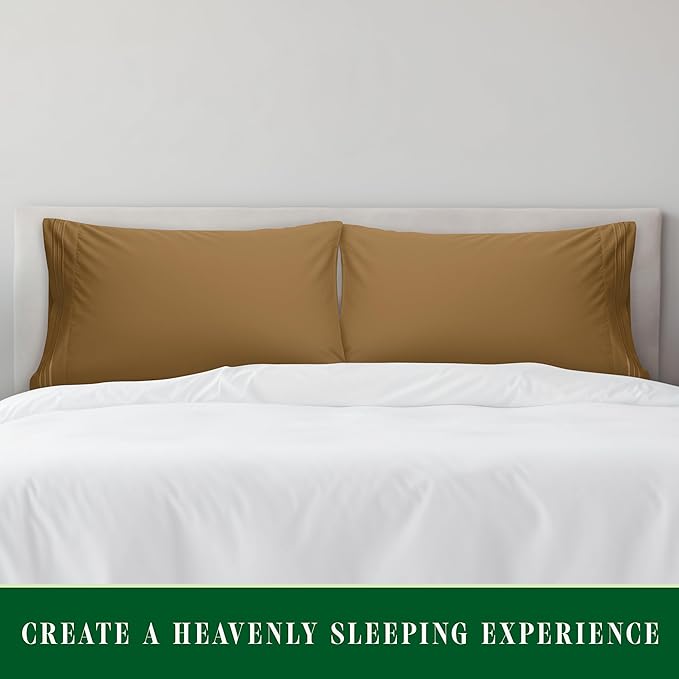 Elegant Comfort Luxury Ultra-Soft 2-Piece Pillowcase Set - Image 3