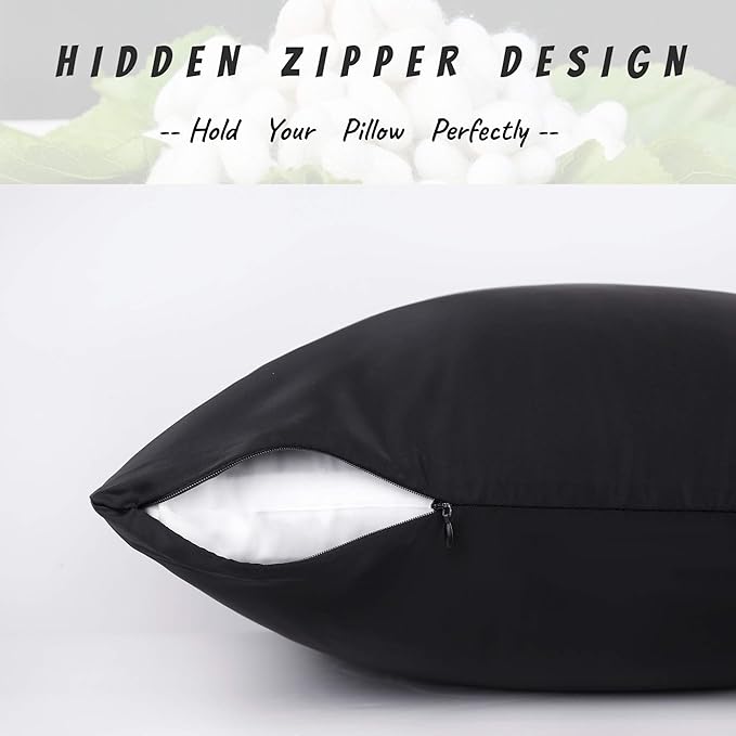 100% Silk Pillow Cases 2 Pack, Mulberry Silk Pillowcase - Image 3