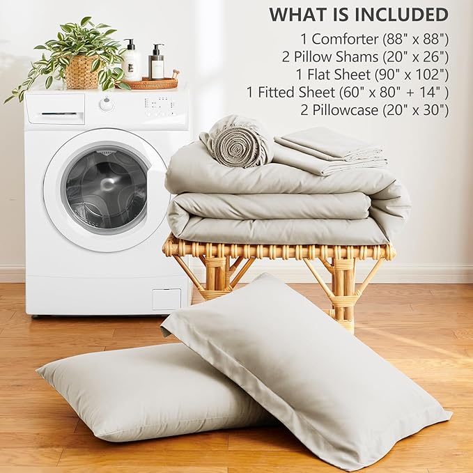 HIMEET Queen Comforter Set - Image 6