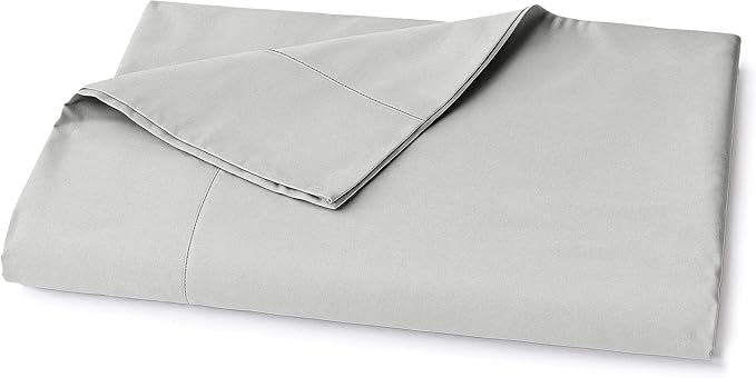 Lane Linen 100% Organic Cotton Queen Size Flat Sheet Only by LaneLinen