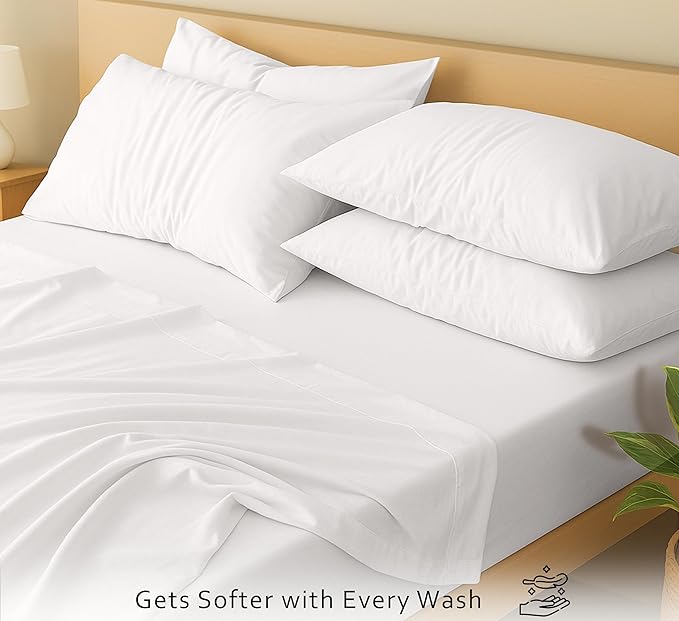 RUVANTI 4 Pcs Cotton Sheets - Image 3