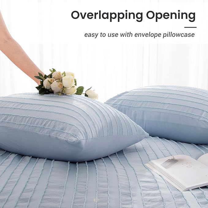 NEXHOME PRO Duvet Cover Full, Soft and Lightweight 100% Washed Microfiber - Image 4