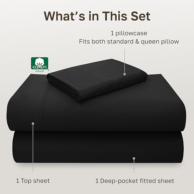 California Design Den Twin XL Sheets Set - Image 4