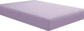 Sfoothome King Lavender Fitted Sheet Only, Wrinkle Free by Sfoothome