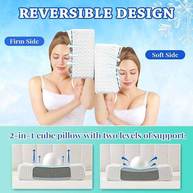 HARBOREST Ice Cube Cooling Pillow - Image 4