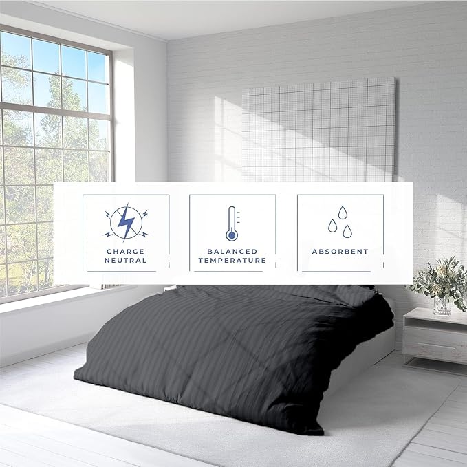 Kotton Culture 1 Pc California King Size Duvet Cover Only -100% Egyptian Cotton - Image 6