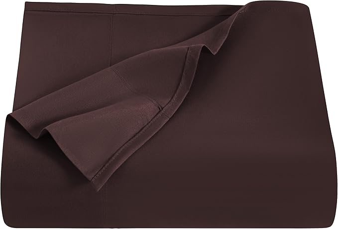 NTBAY Twin Extra-Long Flat Sheet Only by NTBAY