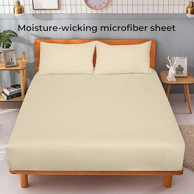 Royale Linens Fitted Sheet Full - Image 2