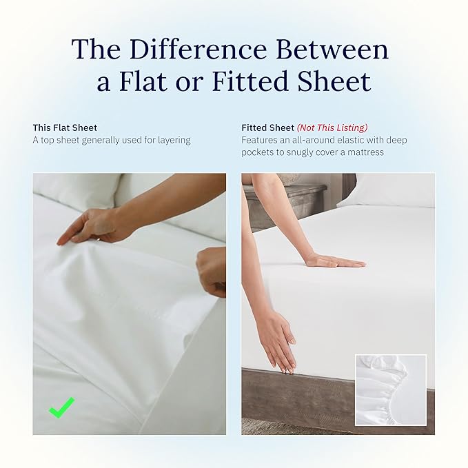 California Design Den King Size Top Sheet - Image 4